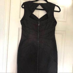 Black cocktail dress